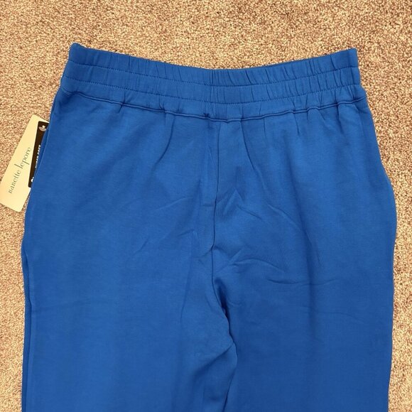 Nanette Lepore Women's Pull On Pants Size S Blue Wide Leg Soft Pockets NWT $58 - Picture 7 of 16